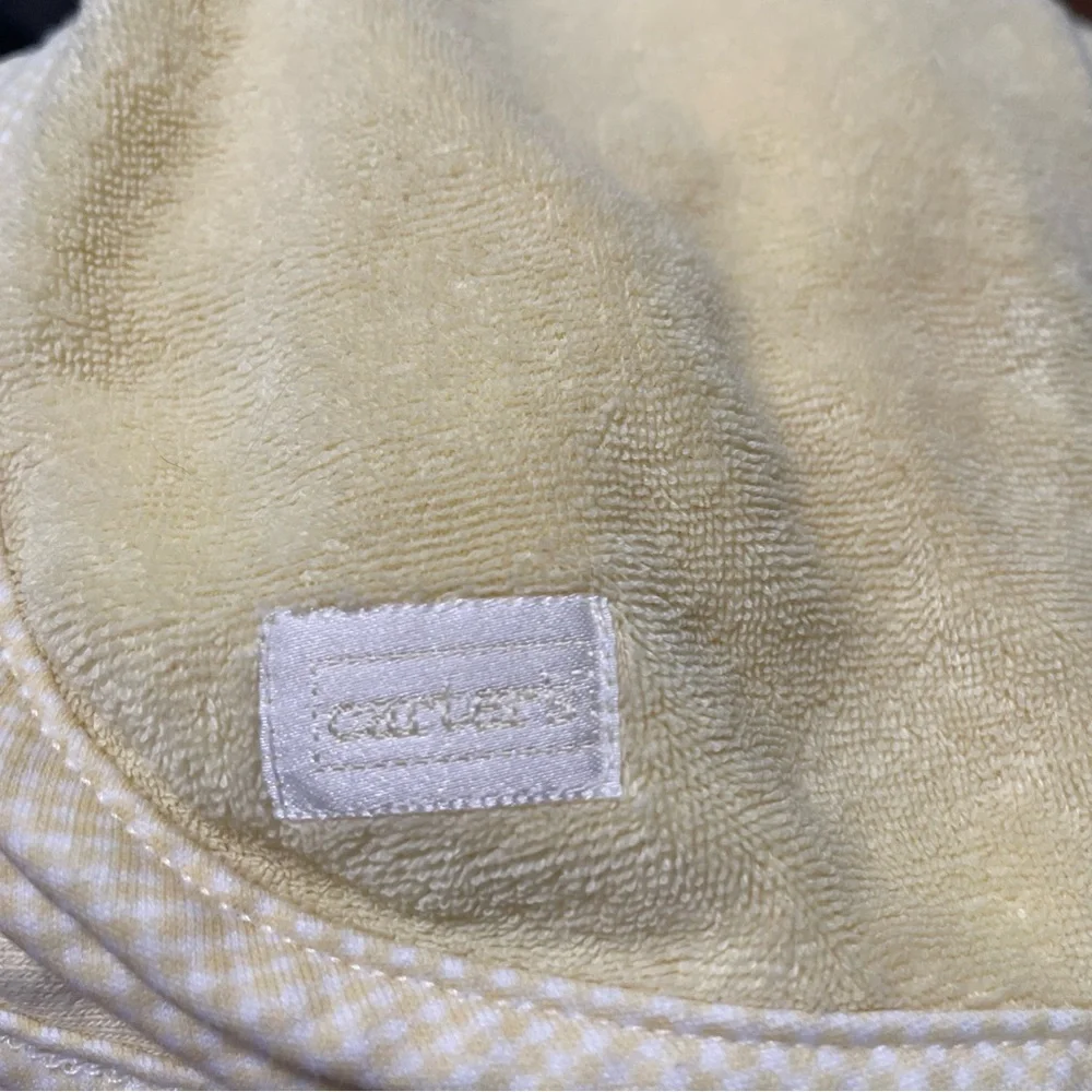 Vintage Carter’s Yellow Bear Baby Hooded Towel